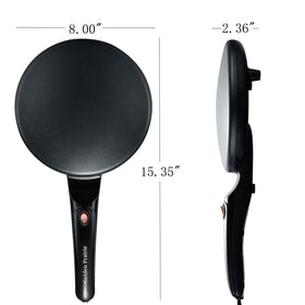 Golden Prairie portable-design crepe maker fits compact kitchen spaces