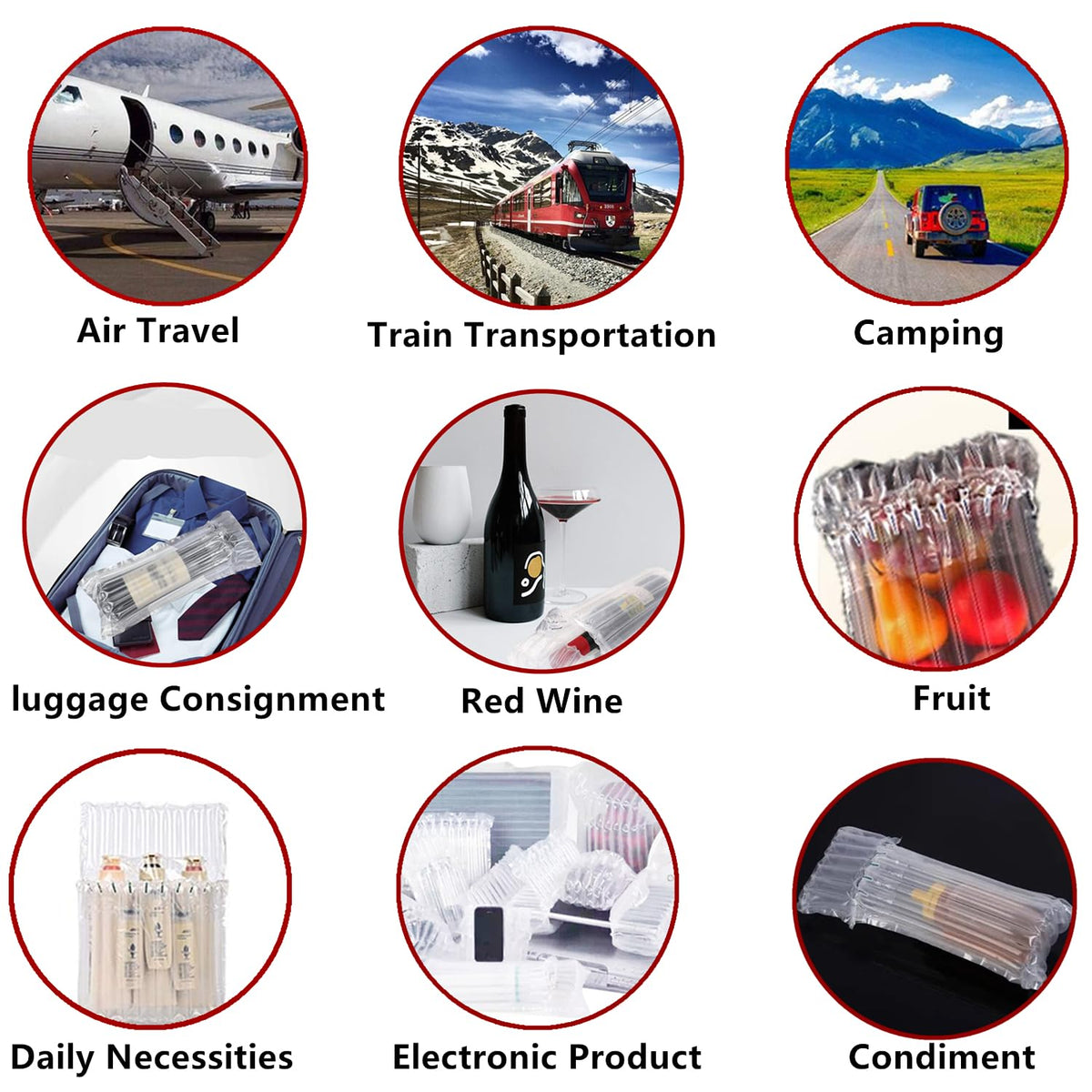 Goldhik travel-friendly packaging supports luggage and airplane transit
