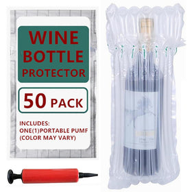 Goldhik wine bottle protector bag shielding bottles during travel with cushioning