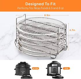 Goldlion Dehydrator Rack compatible with Instant Pot 8 Qt.