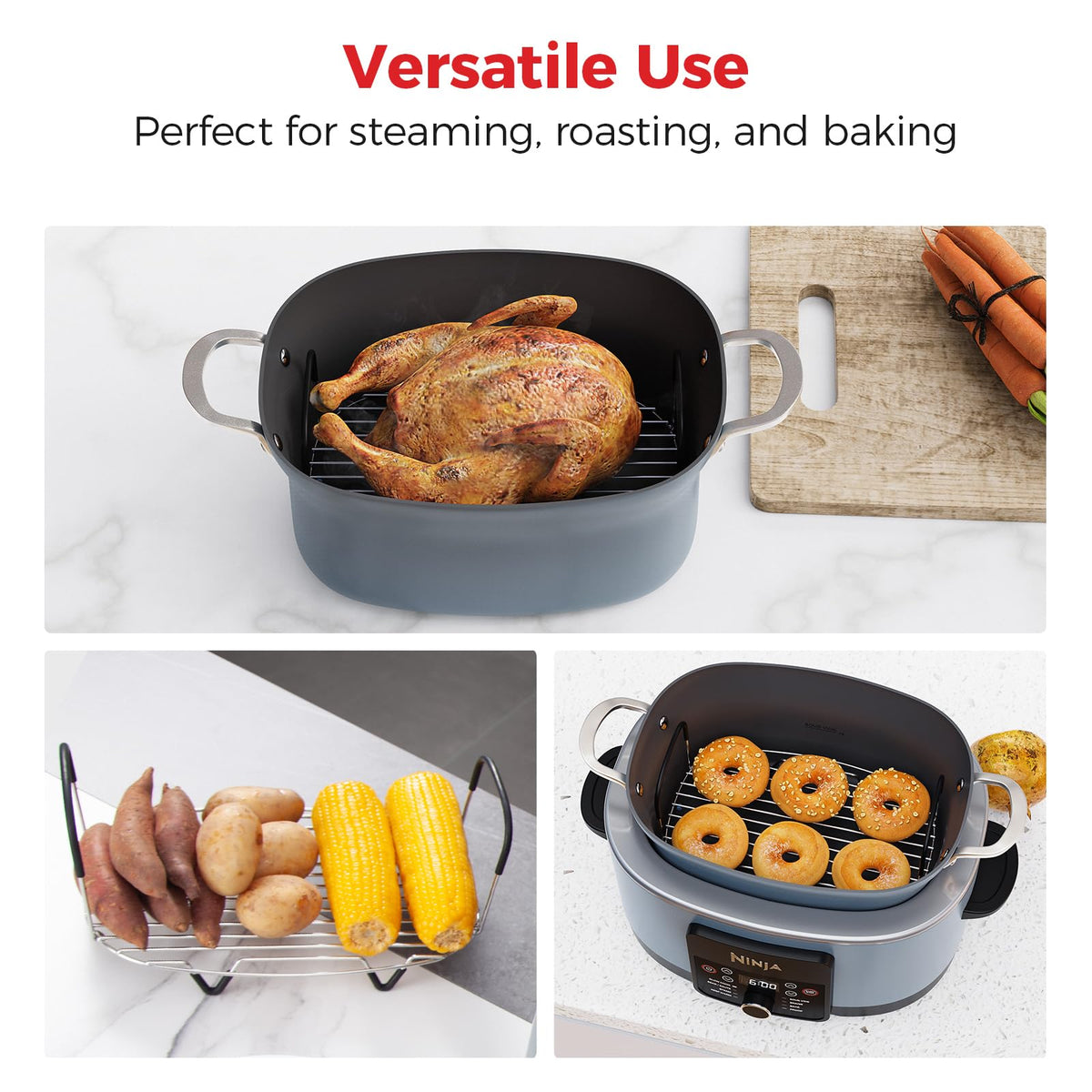 Goldlion oven-safe and dishwasher-safe rack.