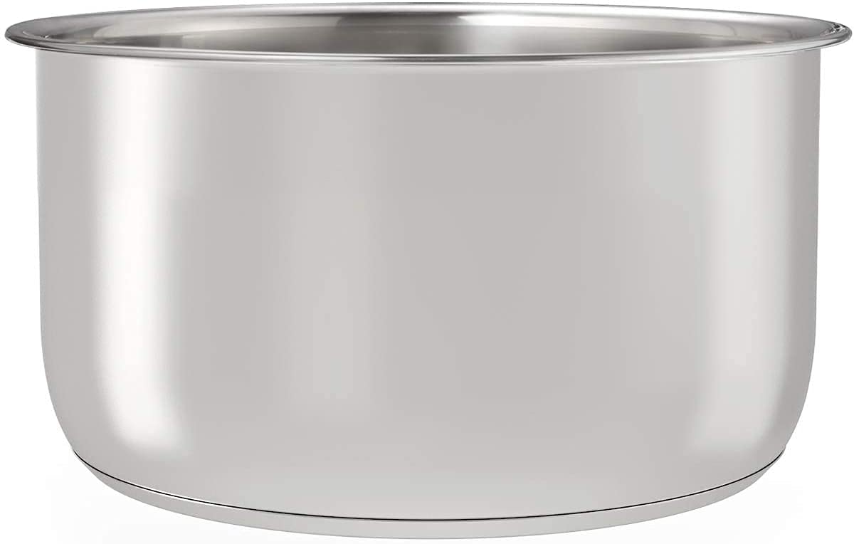 Goldlion stainless steel inner pot close-up showing 304-grade material for healthy cooking.