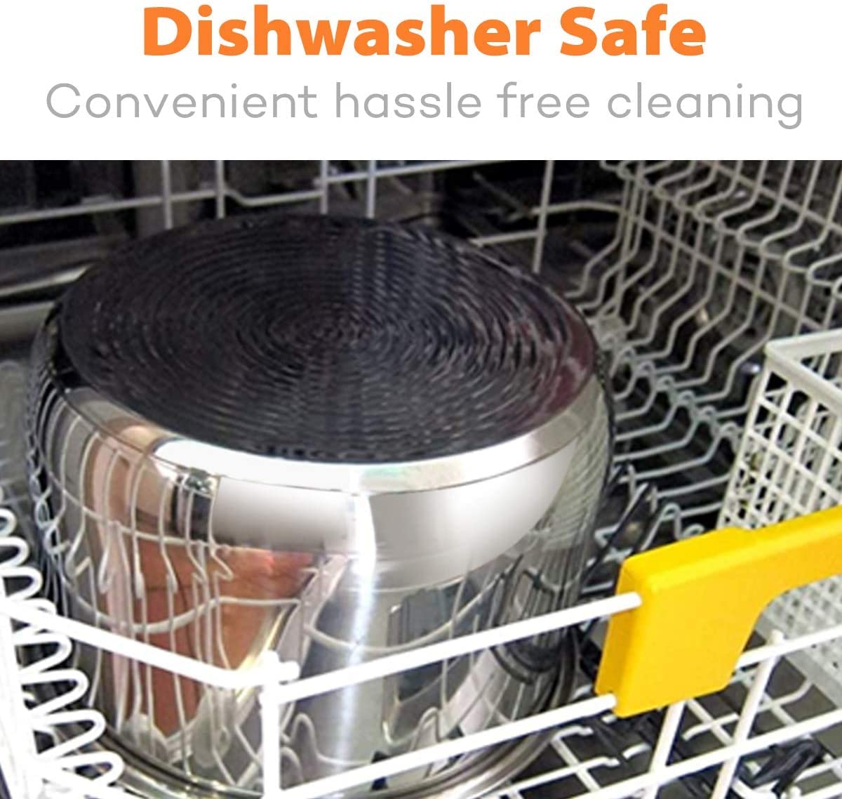 Goldlion stainless steel insert compatible with Ninja Foodi for versatile cooking.