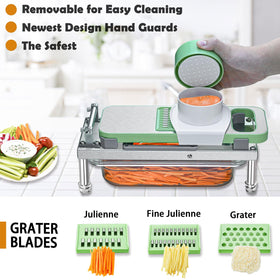 Goldtree Vegetable Chopper detachable parts allow easy cleaning and quick setup.