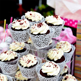 GOLF cupcake wrappers are not oven-safe, ideal for post-bake decoration