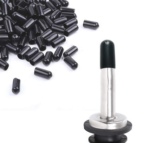 GOLF liquor spout covers protect bottles from dust and debris in a busy bar