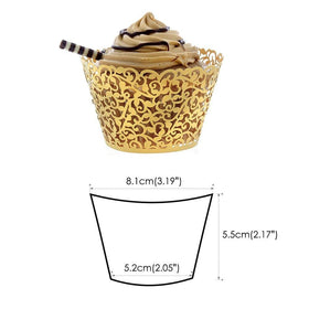 GOLF muffin case wrap showcasing decorative liner for treats