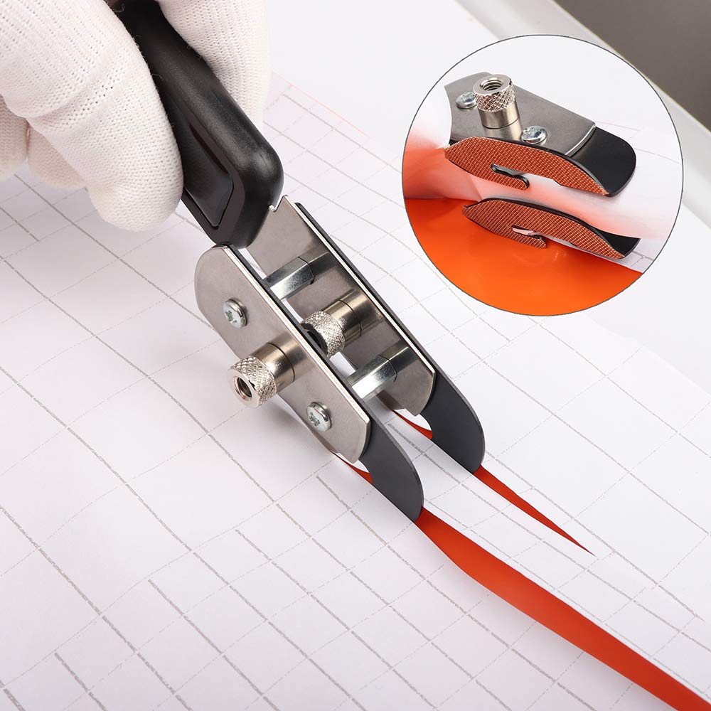 Gomake PTFE coating bottom protector highlights surface protection during cutting.