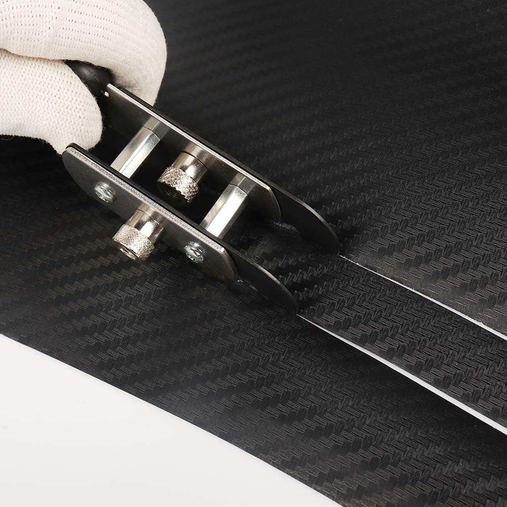 Gomake safety knife close-up reveals hidden blade for safer use.