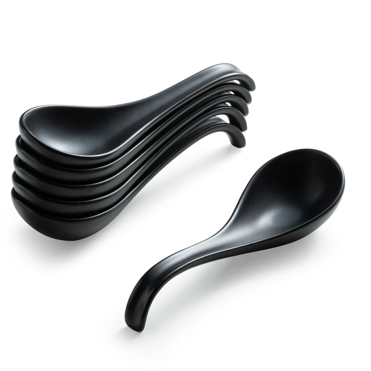 Gomakren Asian soup spoon with 6.5-inch length for comfortable tasting