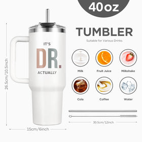 GoMelley It's Dr Actually 40oz office and travel companion for busy days