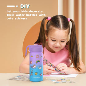 Gonfoam 2-pack leakproof cap prevents leaks at school or during travel.