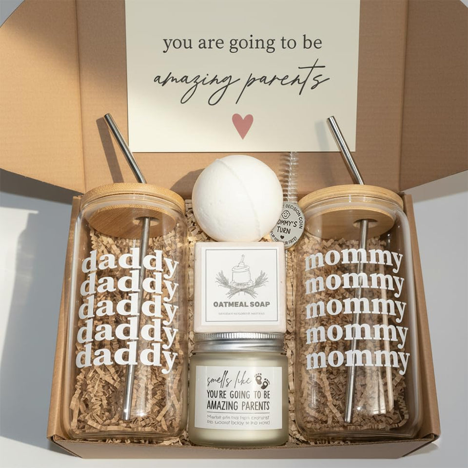 GONGHUAN new parents gift basket cover image highlights premium, ready-to-gift presentation.