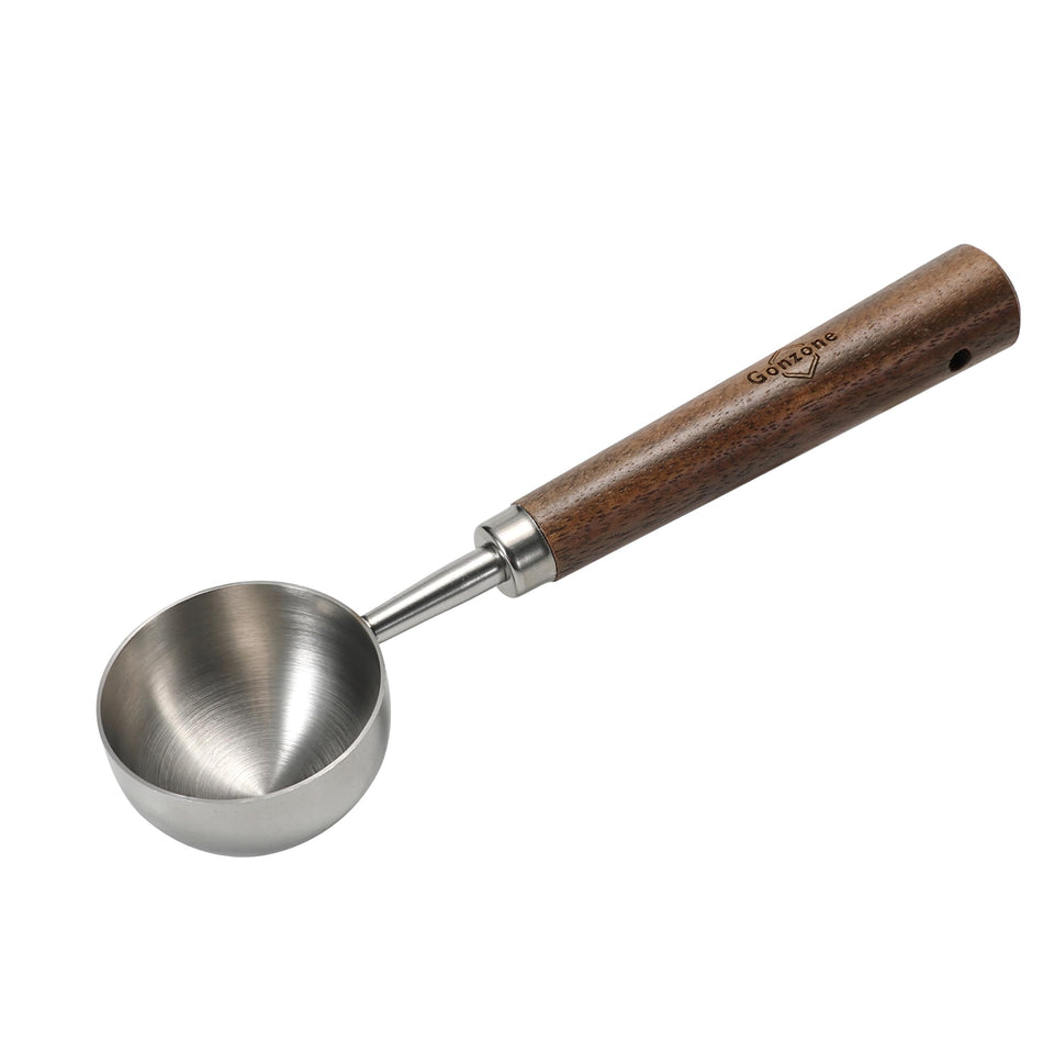 Gonzone Vintage measuring spoon in 304 stainless steel for durable, precise portions.