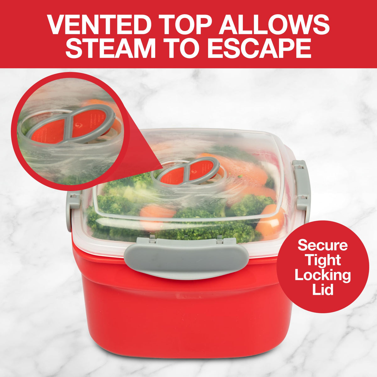 Good Cooking steamer colander basket doubles as produce washer