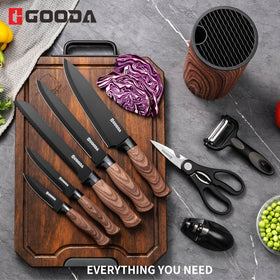 GOODA razor-sharp blade closeup highlights precision and edge quality.