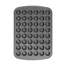 GoodCook 48-Cup mini muffin pan top view for even bake and easy release