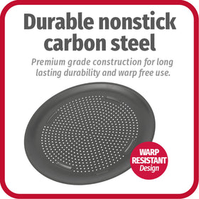 GoodCook AirPerfect 14inch pizza pan full-size surface for large pies.