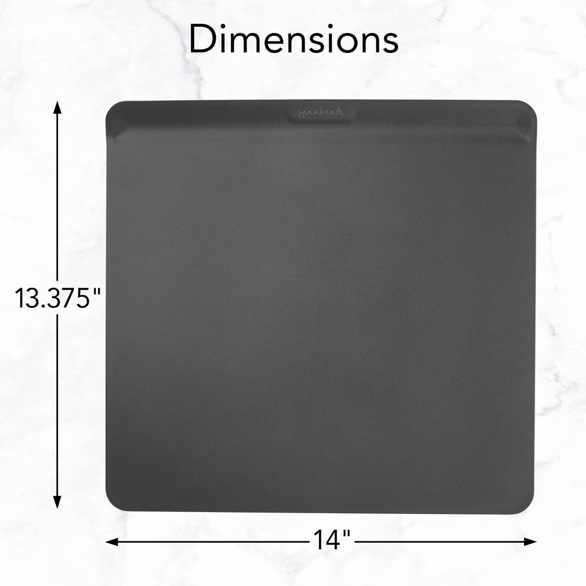 GoodCook AirPerfect no-burn insulation keeps heat steady during baking.
