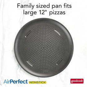 GoodCook AirPerfect pan delivers even heat for uniform baking.