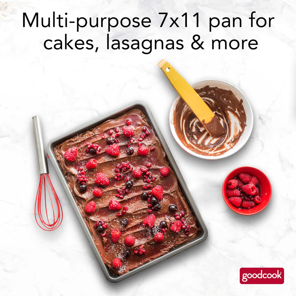GoodCook baking pan-scratch-resistant-nonstick with easy release
