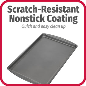 GoodCook Everday baking sheets with scratch resistant coating for easy food release