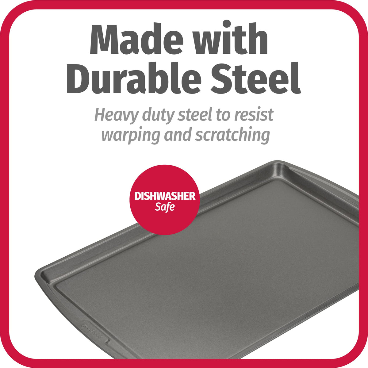 GoodCook Everday baking sheets two pack expanding batch cooking options