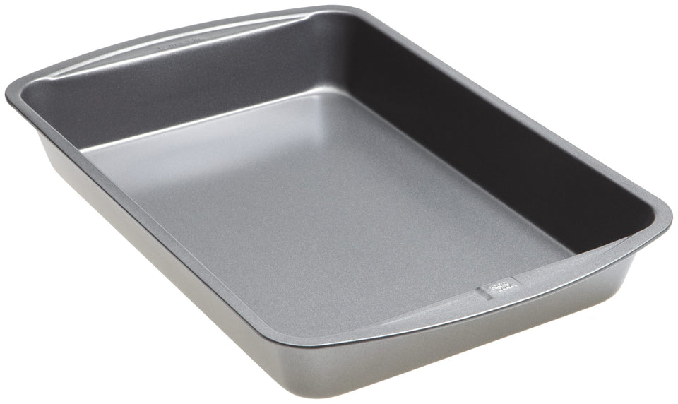 GoodCook Everyday Bake & Roast Pan 13x9 for easy release during baking and roasting.