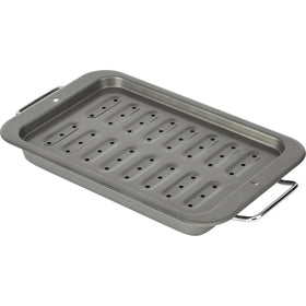 GoodCook Everyday Broiler Pan with built-in handles for easy oven-to-table transport.