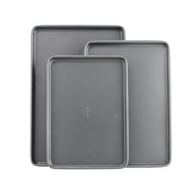 GoodCook Everyday Nonstick Baking Sheet small 13x9, easy release for cookies.
