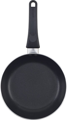 GoodCook nonstick pan exterior in charcoal, durable and stylish for kitchen decor.