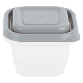 GoodCook EveryWare domed lid preserves food volume without compression.