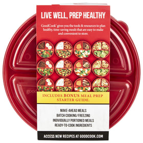 GoodCook starter guide included with recipes to jumpstart weekly meal planning