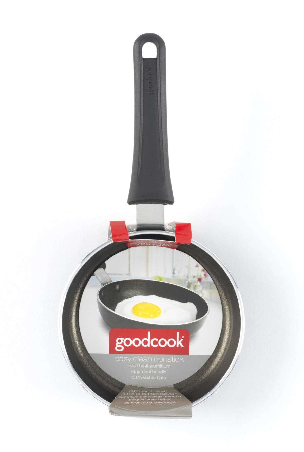 GoodCook Mini Frypan compact 4.6-inch size is ideal for small portions.