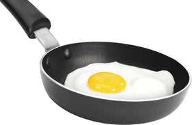 GoodCook Mini Frypan is dishwasher-safe for effortless cleanup after meals.