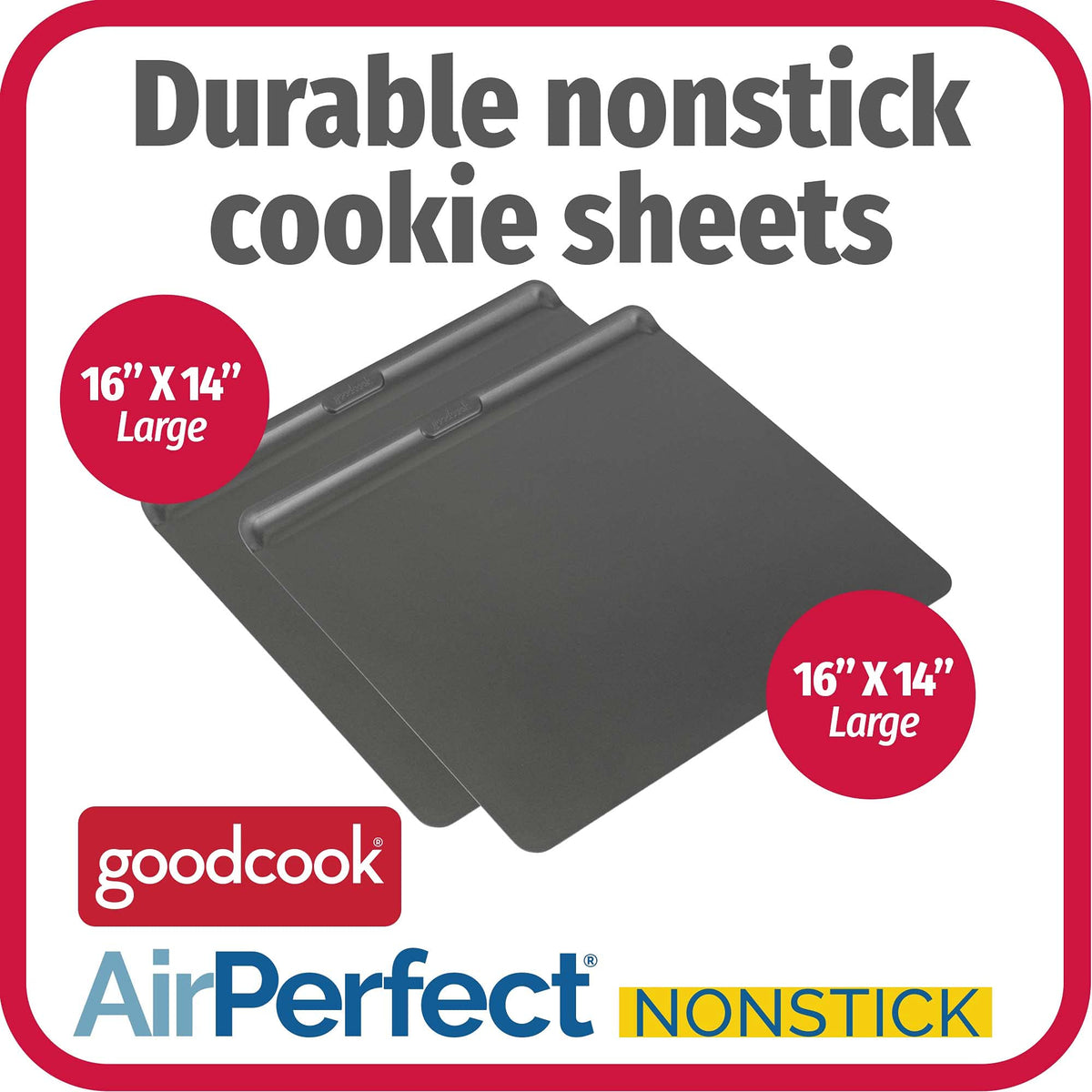 GoodCook insulation detail demonstrates no-burn design maintaining even temperatures.