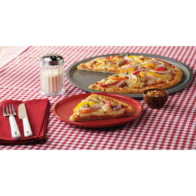 GoodCook 12-inch pan built from durable steel to resist warping.