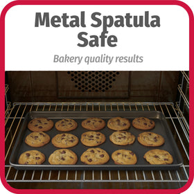 GoodCook rolled rim design adds durability and a clean finish.