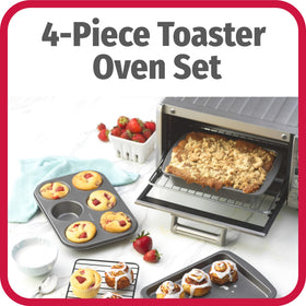 GoodCook toaster oven rack for even airflow and uniform browning