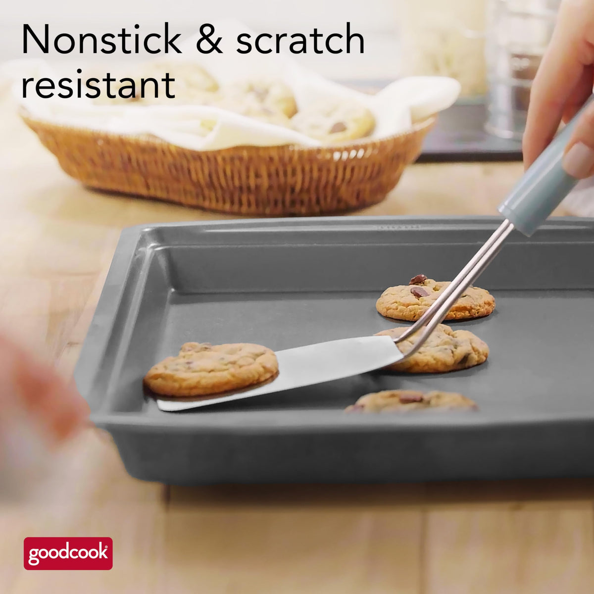 GoodCook versatile cooling and glazing rack for baked goods.