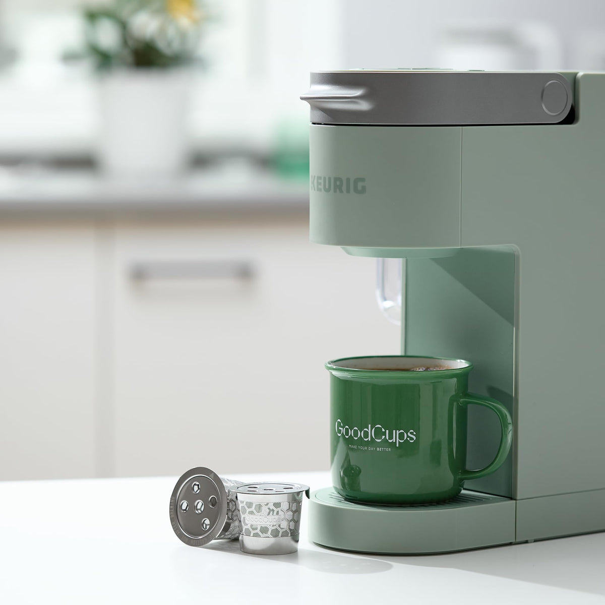 GoodCups two-pack packaging suggests cost-effective, reusable alternative.
