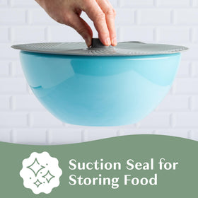 Goodful universal lid is dishwasher-safe for quick cleanup.