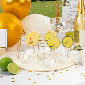 Goodluck durable polystyrene cups endure busy party moments with style.