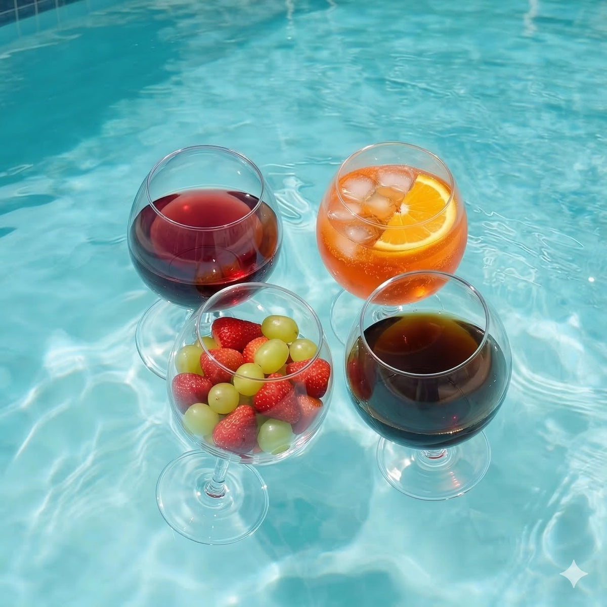 Goodluck top-rack dishwasher safe glasses for easy cleanup.