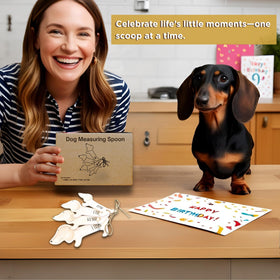 Goodscious dachshund decor ceramic dog kitchen adds playful charm to counters.
