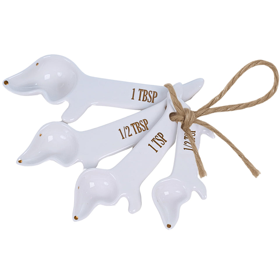 Goodscious dachshund measuring spoons 1tbsp for precise ingredient portions.