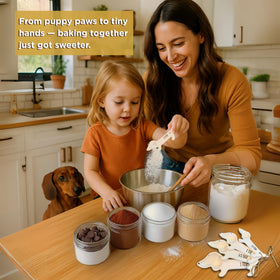 Goodscious dachshund measuring spoons half-tablespoon fits compact kitchen storage.