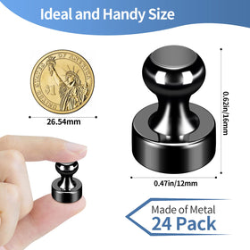 Goozada neodymium fridge magnets highlighting durable, compact design