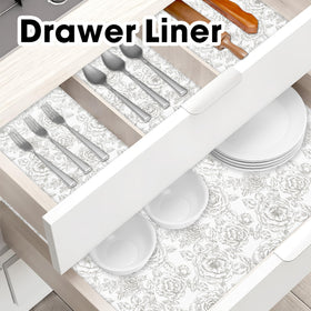 GOPAS 12x10 inch liner size fits standard cabinetry.