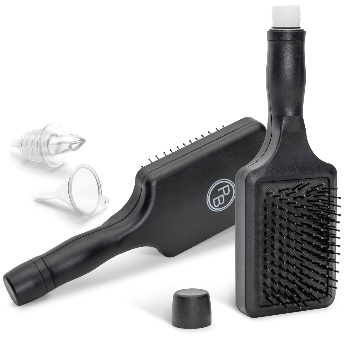 GoPong Party Brush Flask 2 Pack in discreet, travel-ready design.